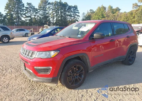 2019 Jeep Compass Sport Fwd from USA, damaged, VIN 3C4NJCAB0KT711661